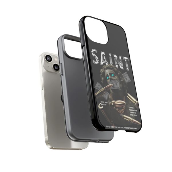 Urban Style Phone Case - Tough Cases, Graffiti Phone Cover, Street Art Design, Saint Inspired Design, Unique Gift for Artists, Stylish [...] - Image 28