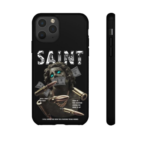 Urban Style Phone Case - Tough Cases, Graffiti Phone Cover, Street Art Design, Saint Inspired Design, Unique Gift for Artists, Stylish [...] - Image 12