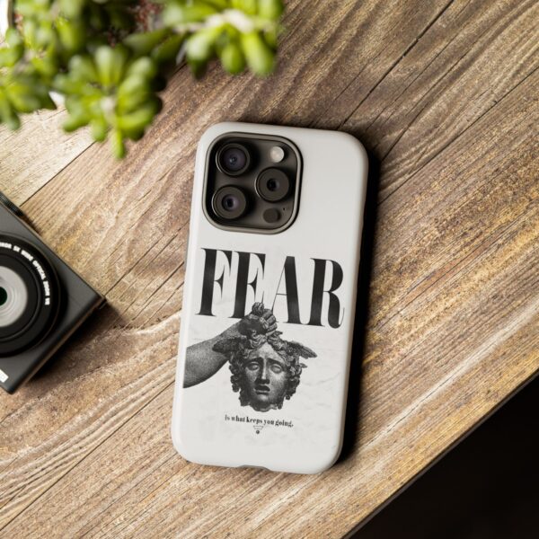 Bold Statement Phone Case - Fear Keeps You Going, Motivational Gift, Inspirational Accessories, Tough Cases for Teens, Unique Phone [...] - Image 50