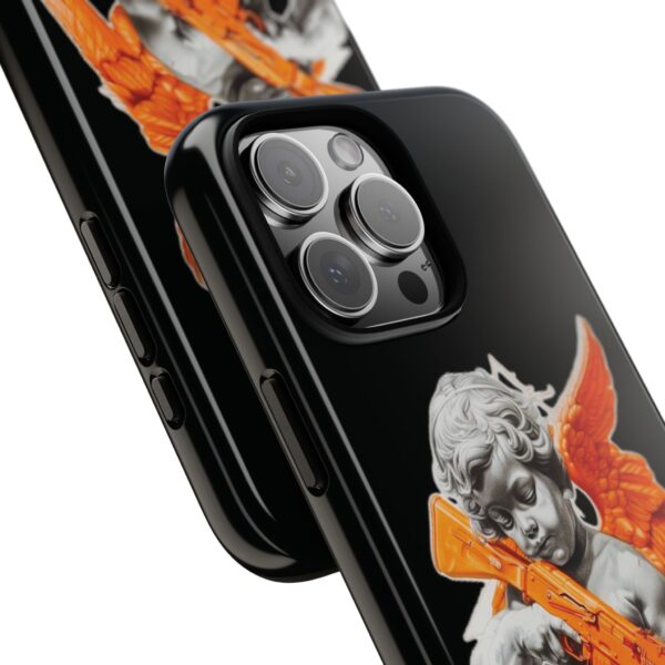 Tough Cases with Edgy Cherub Design, Unique Phone Case, Creative Gift, Trendy Accessories, Protector for Smartphones - Image 2
