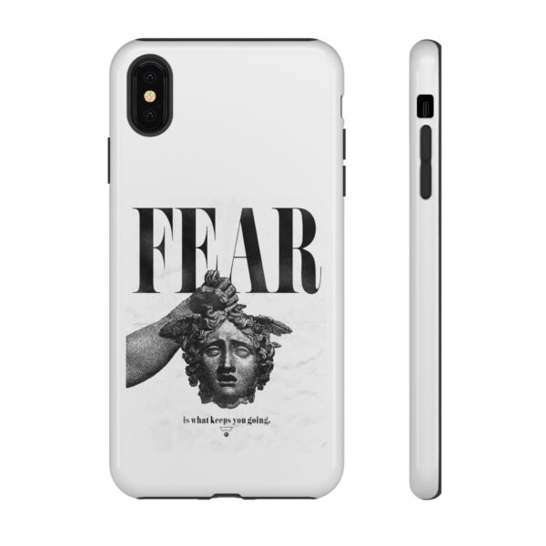 Bold Statement Phone Case - Fear Keeps You Going, Motivational Gift, Inspirational Accessories, Tough Cases for Teens, Unique Phone [...] - Image 10