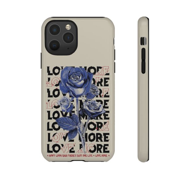 Blue Rose Phone Case - Tough Cases, Floral Phone Cover, Flower Art, Love More Gifts, Protective Phone Accessories - Image 12
