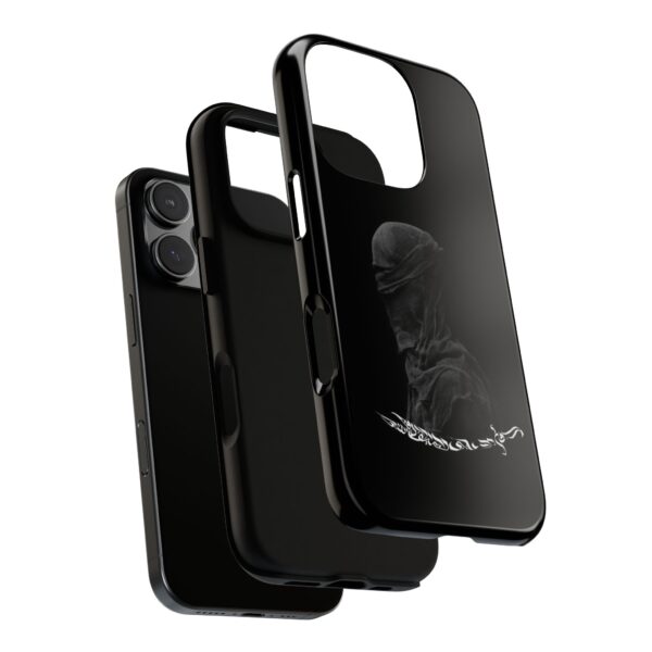 Tough Cases Black Aesthetic Phone Case, Unique Smartphone Cover for Minimalist Style, Gift for Tech Lovers, Modern Art Decor - Image 64