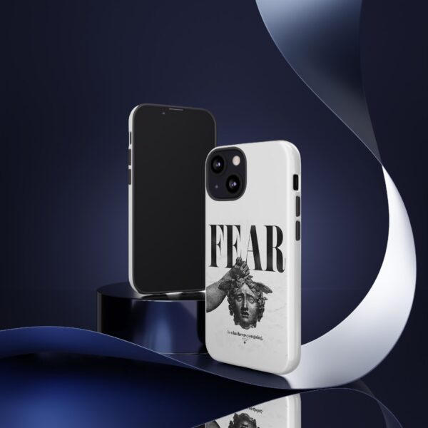 Bold Statement Phone Case - Fear Keeps You Going, Motivational Gift, Inspirational Accessories, Tough Cases for Teens, Unique Phone [...] - Image 21