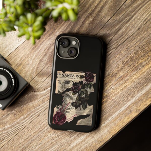 Tough Cases - Floral Gothic Phone Case, Tough Case, Unique Phone Cover, Gift for Her, Stylish Tech Accessory - Image 44