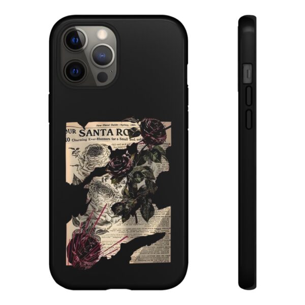 Tough Cases - Floral Gothic Phone Case, Tough Case, Unique Phone Cover, Gift for Her, Stylish Tech Accessory - Image 17