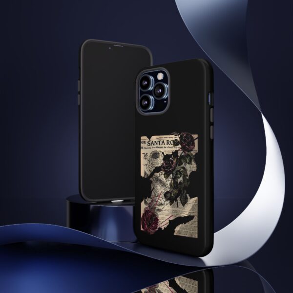 Tough Cases - Floral Gothic Phone Case, Tough Case, Unique Phone Cover, Gift for Her, Stylish Tech Accessory - Image 25