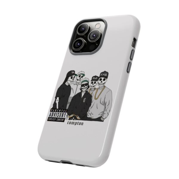Tough Cases - Urban Skeleton Phone Case, Compton Style Art, Hip Hop Vibe, Unique Gift for Music Lovers, Halloween Decor - Image 39