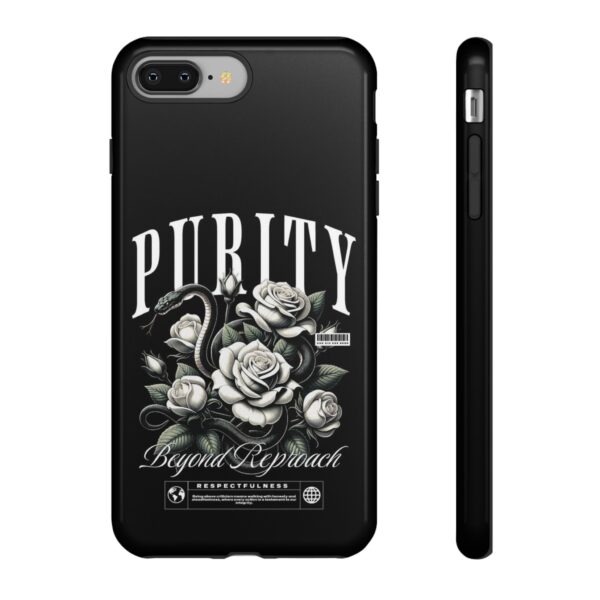 Gothic Phone Case, Edgy Smartphone Cover, Floral Design, Personalized Gift, Unique Accessory - Image 6