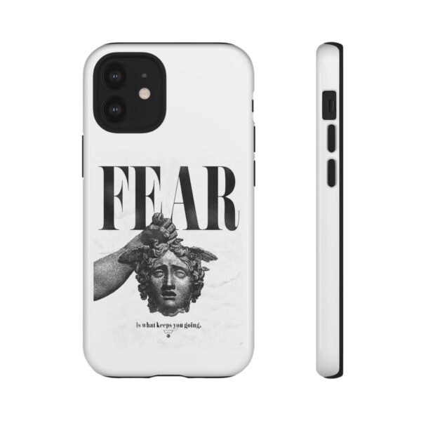 Bold Statement Phone Case - Fear Keeps You Going, Motivational Gift, Inspirational Accessories, Tough Cases for Teens, Unique Phone [...] - Image 14