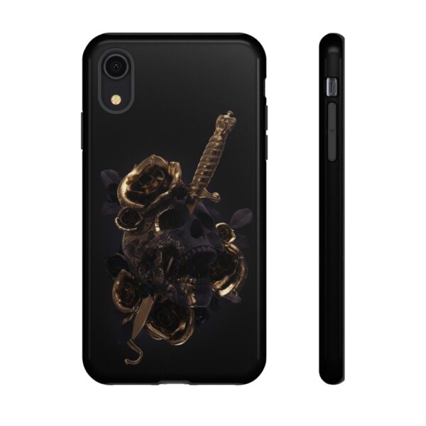 Tough Cases Phone Case, Edgy Phone Cover, Unique Skull Design, Gothic Style Accessories, Perfect Gift for Halloween, Stylish Tech - Image 8