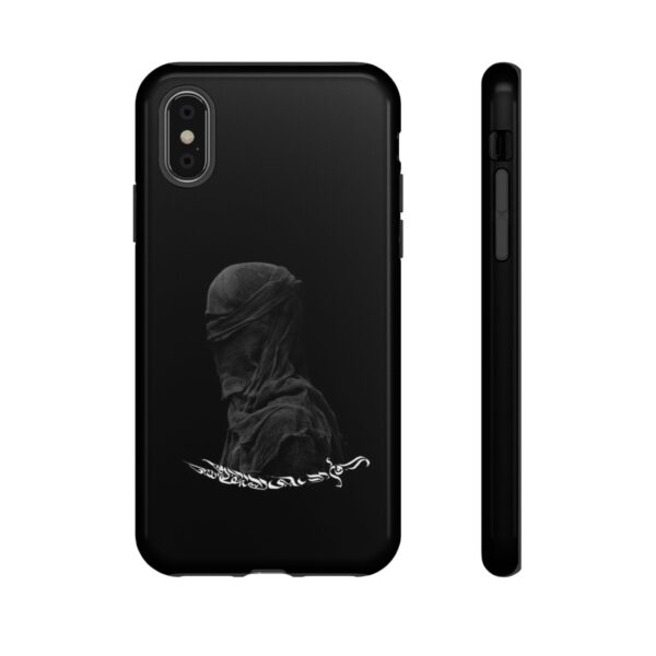 Tough Cases Black Aesthetic Phone Case, Unique Smartphone Cover for Minimalist Style, Gift for Tech Lovers, Modern Art Decor - Image 9