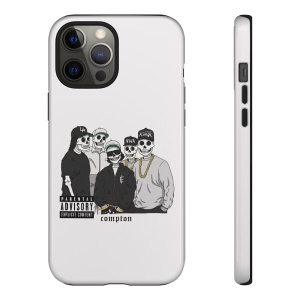 Tough Cases - Urban Skeleton Phone Case, Compton Style Art, Hip Hop Vibe, Unique Gift for Music Lovers, Halloween Decor - Image 17