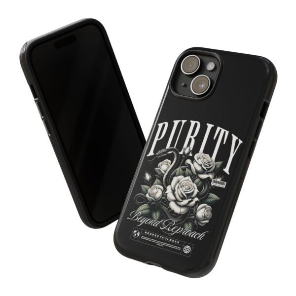 Gothic Phone Case, Edgy Smartphone Cover, Floral Design, Personalized Gift, Unique Accessory - Image 43