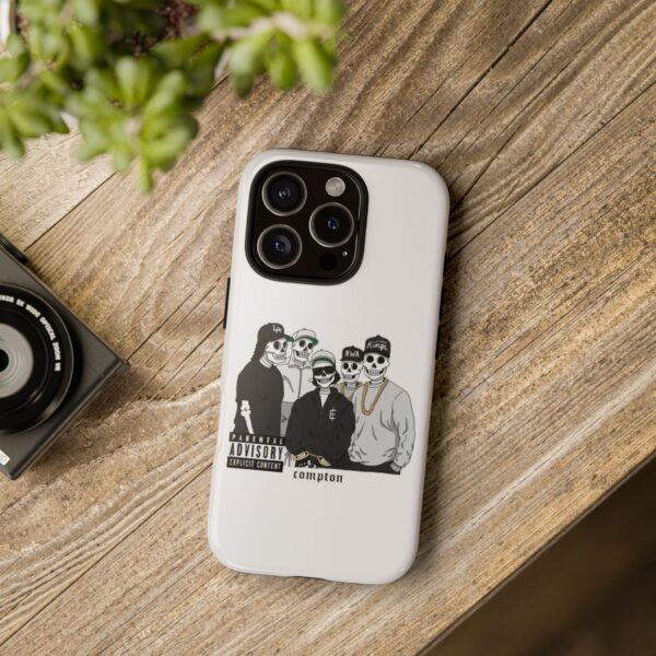 Tough Cases - Urban Skeleton Phone Case, Compton Style Art, Hip Hop Vibe, Unique Gift for Music Lovers, Halloween Decor - Image 65