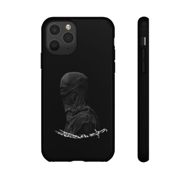 Tough Cases Black Aesthetic Phone Case, Unique Smartphone Cover for Minimalist Style, Gift for Tech Lovers, Modern Art Decor - Image 12