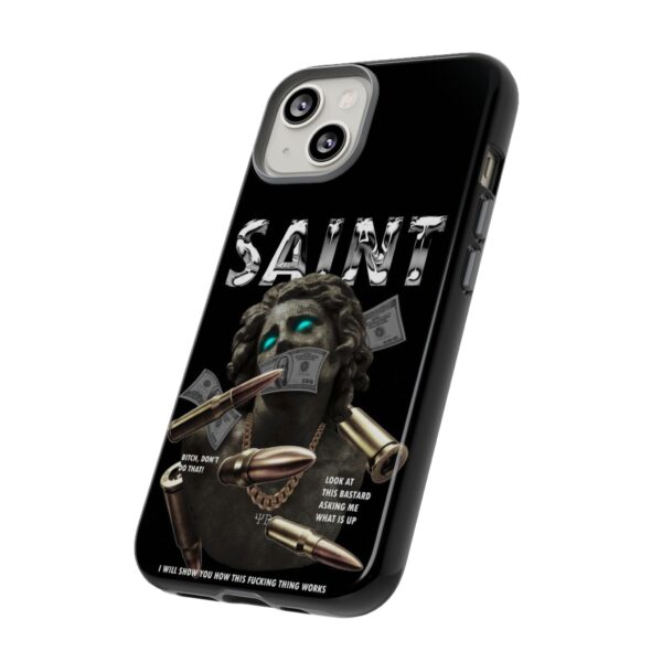 Urban Style Phone Case - Tough Cases, Graffiti Phone Cover, Street Art Design, Saint Inspired Design, Unique Gift for Artists, Stylish [...] - Image 27