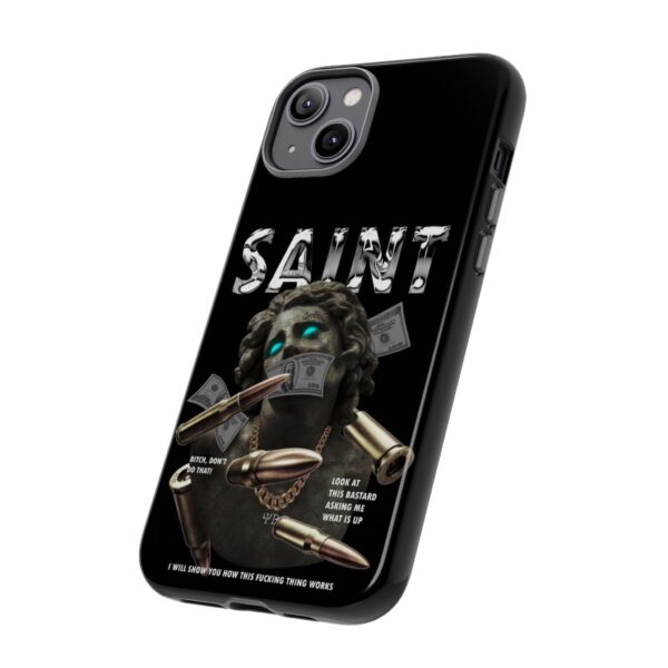 Urban Style Phone Case - Tough Cases, Graffiti Phone Cover, Street Art Design, Saint Inspired Design, Unique Gift for Artists, Stylish [...] - Image 35