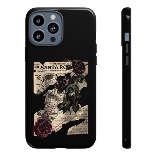 Tough Cases - Floral Gothic Phone Case, Tough Case, Unique Phone Cover, Gift for Her, Stylish Tech Accessory - Image 24