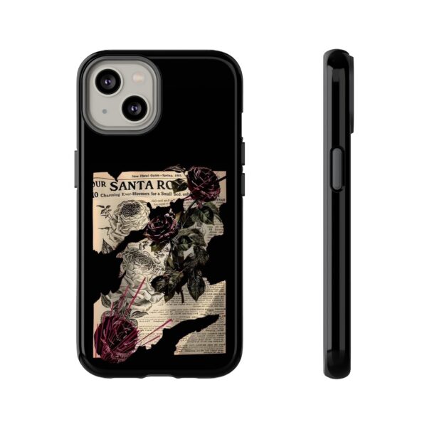 Tough Cases - Floral Gothic Phone Case, Tough Case, Unique Phone Cover, Gift for Her, Stylish Tech Accessory - Image 26