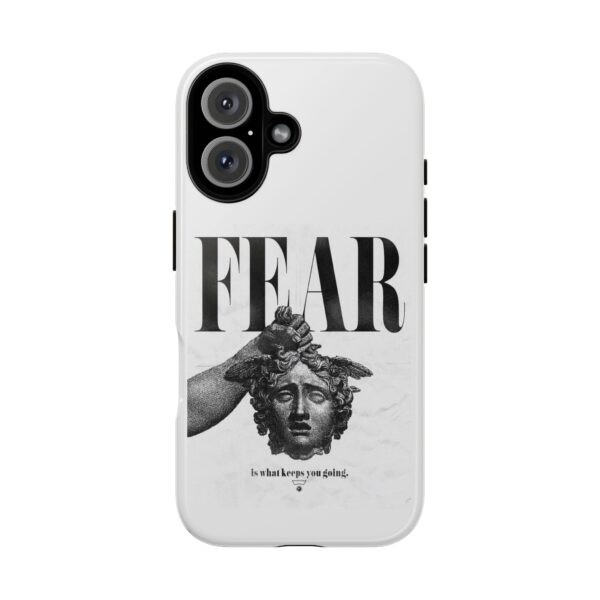Bold Statement Phone Case - Fear Keeps You Going, Motivational Gift, Inspirational Accessories, Tough Cases for Teens, Unique Phone [...] - Image 54