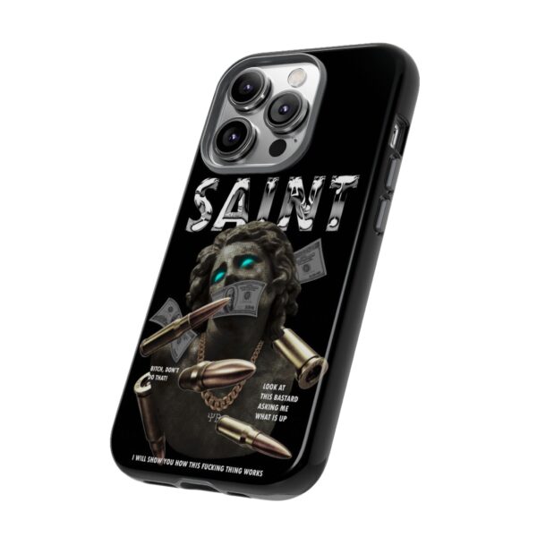 Urban Style Phone Case - Tough Cases, Graffiti Phone Cover, Street Art Design, Saint Inspired Design, Unique Gift for Artists, Stylish [...] - Image 31