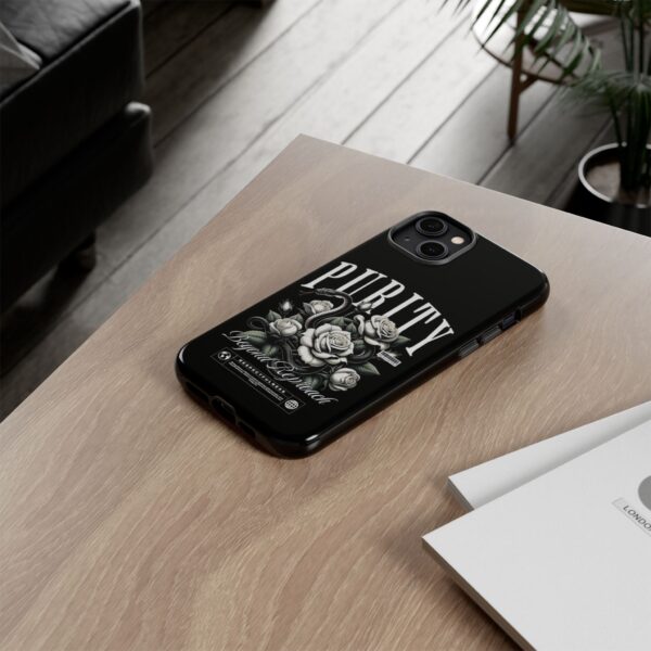 Gothic Phone Case, Edgy Smartphone Cover, Floral Design, Personalized Gift, Unique Accessory - Image 37