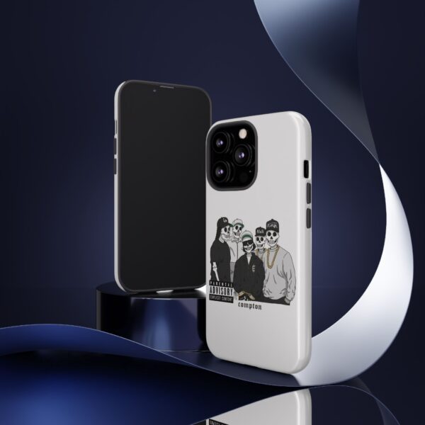 Tough Cases - Urban Skeleton Phone Case, Compton Style Art, Hip Hop Vibe, Unique Gift for Music Lovers, Halloween Decor - Image 23