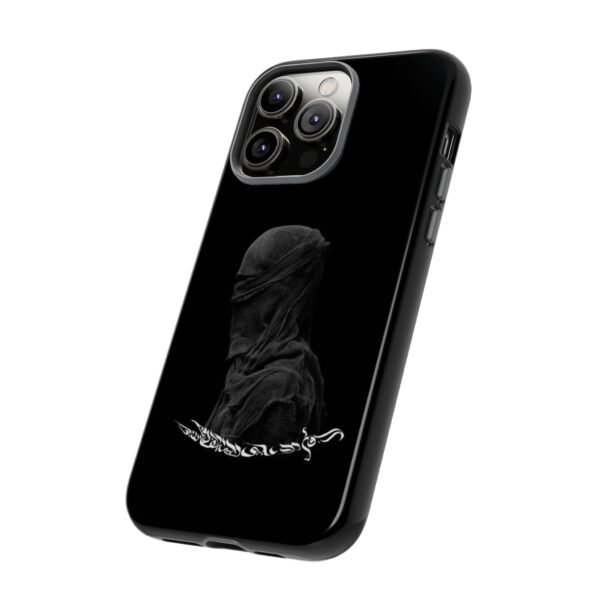 Tough Cases Black Aesthetic Phone Case, Unique Smartphone Cover for Minimalist Style, Gift for Tech Lovers, Modern Art Decor - Image 39