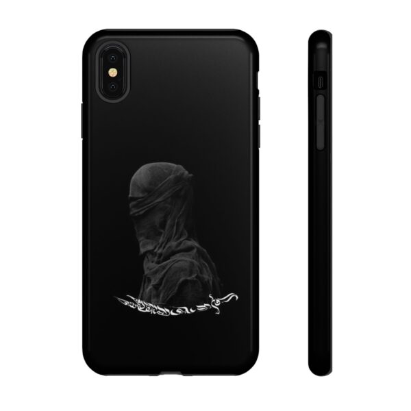 Tough Cases Black Aesthetic Phone Case, Unique Smartphone Cover for Minimalist Style, Gift for Tech Lovers, Modern Art Decor - Image 10