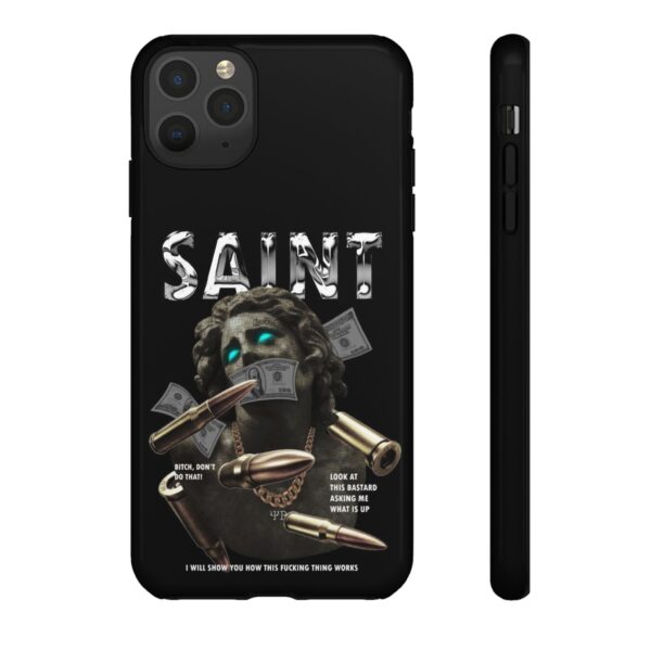 Urban Style Phone Case - Tough Cases, Graffiti Phone Cover, Street Art Design, Saint Inspired Design, Unique Gift for Artists, Stylish [...] - Image 13