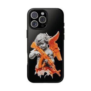 Tough Cases with Edgy Cherub Design, Unique Phone Case, Creative Gift, Trendy Accessories, Protector for Smartphones